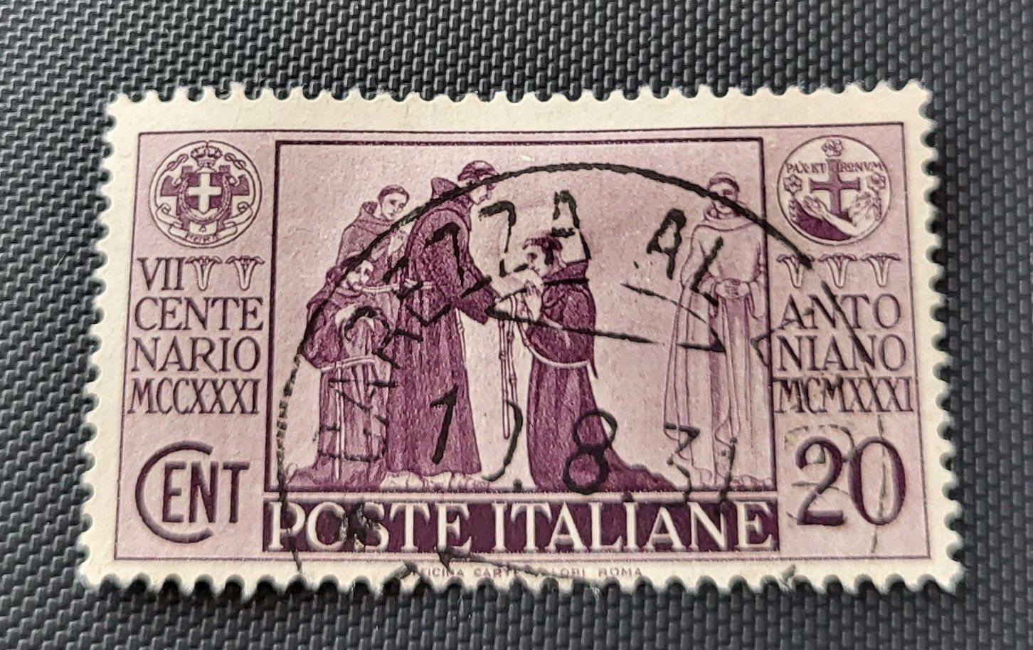 Alle Briefmarken: Italien 1931 alte briefmarke – Gebraucht aus St Gallen von Stampsalshobby