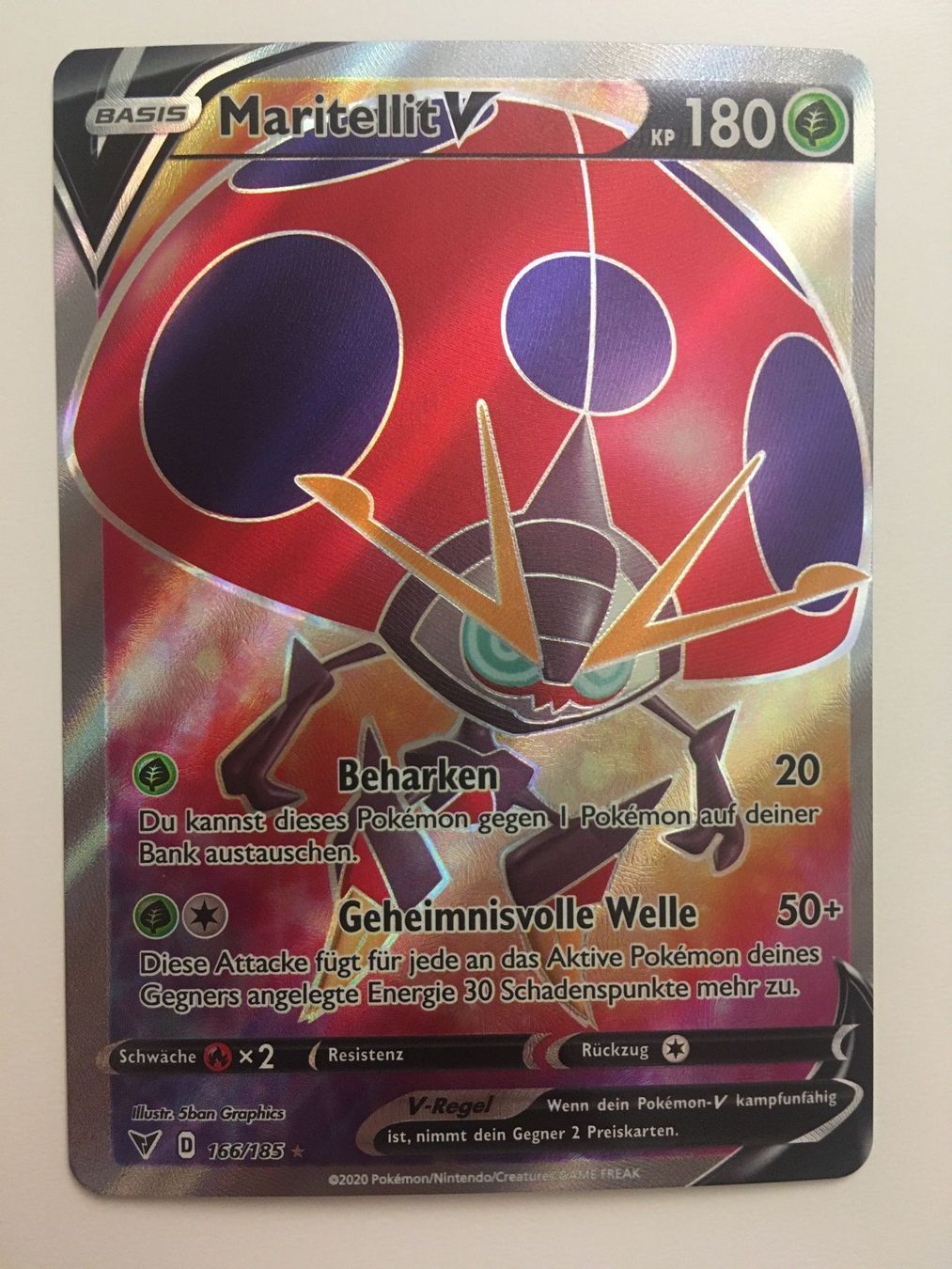 Pokémon Cartes à collectionner: Pokemon Maritellit V Farbenschock – Neuf (Voir description) à Wabern par Collectfun