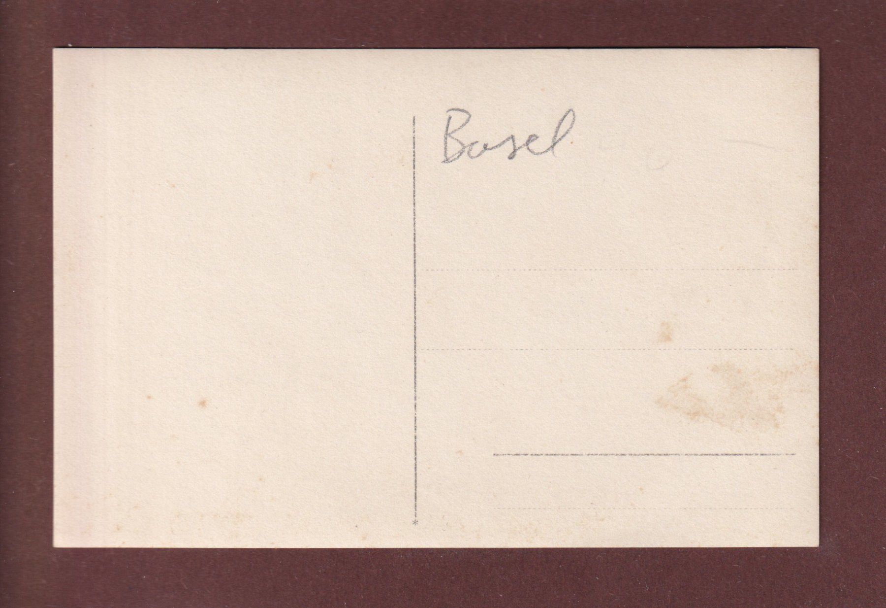 Cartes postales: BASEL - Schulgeld – D'occasion à Pully par nicecards 1
