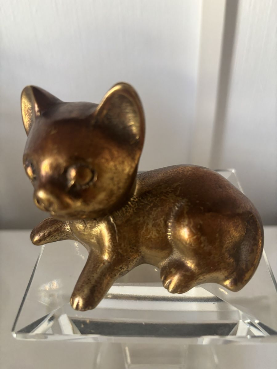 Figuren: Chat mignon en bronze vintage – Gebraucht aus Genève von ati_tj8f 6