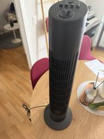 Ventilateur tour noir 3 vitesses neuf jamais utilisé 