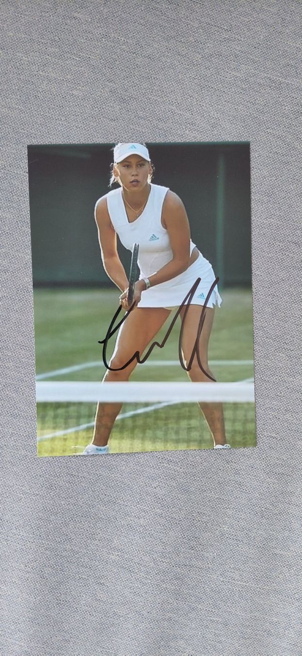 Autographes: Autogramm Anna Kournikova – D'occasion à Schmerikon par Olympia04