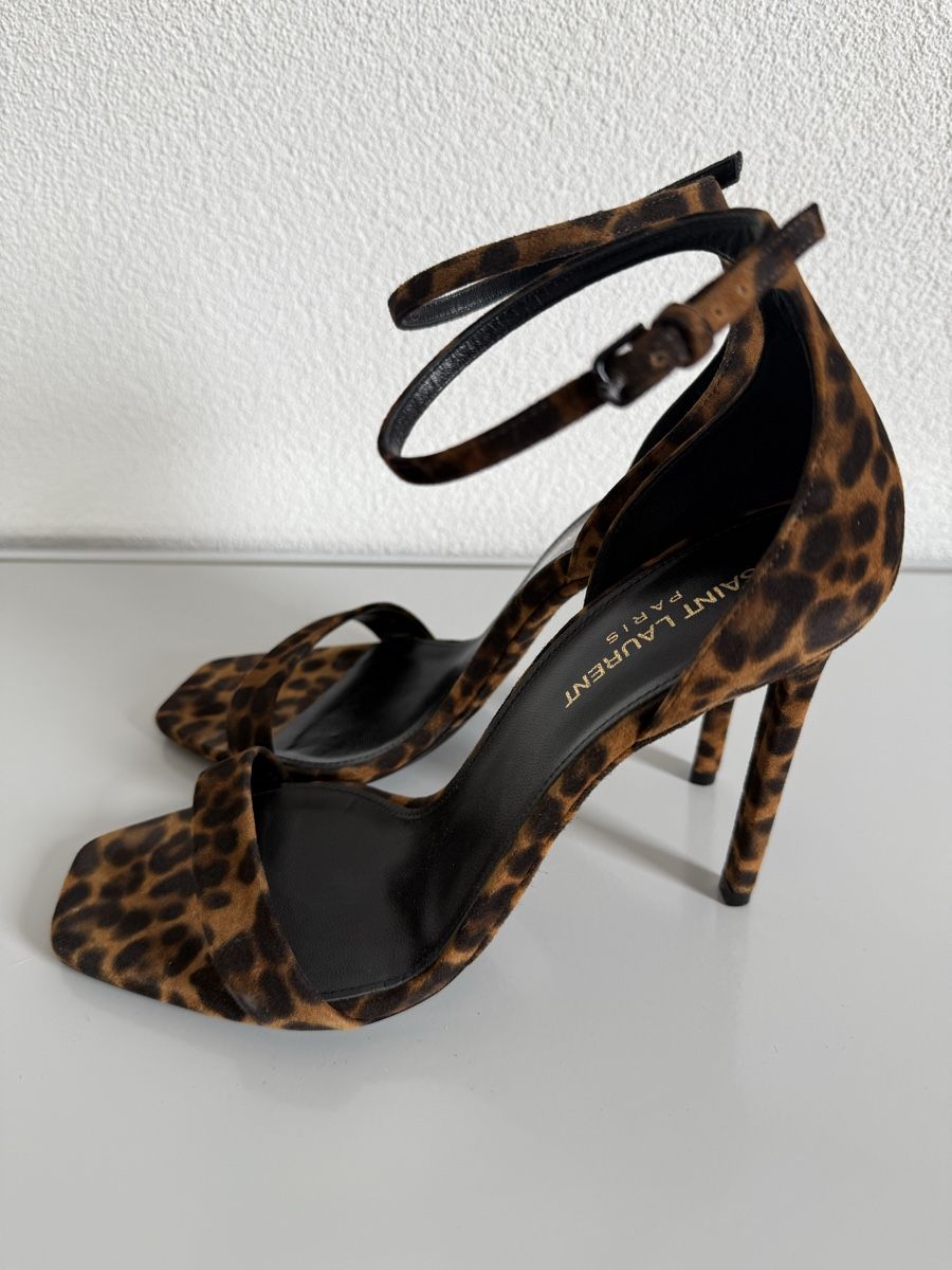 Saint Laurent Scarpe da donna: SAINT LAURENT - Leopard Sandales - 39FR – Nuovo (secondo la descrizione) da Frick venduto da aowoe 1