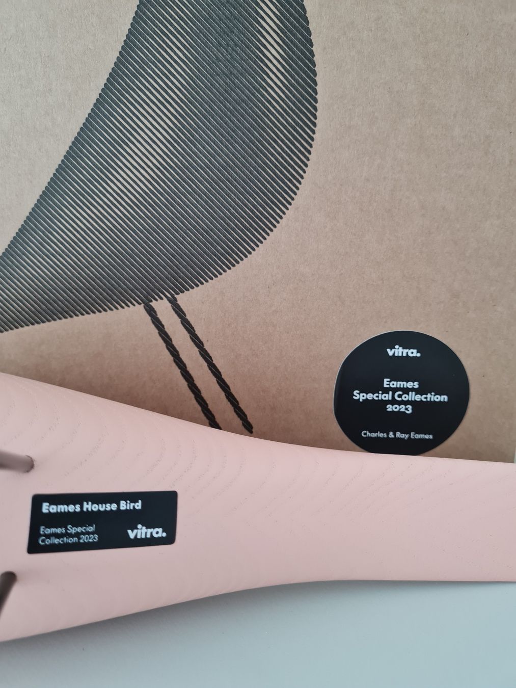 Vitra Statuette: VITRA Eames House Bird rosa – Nuovo e nell'imballaggio originale da Hirschthal venduto da edr567 3