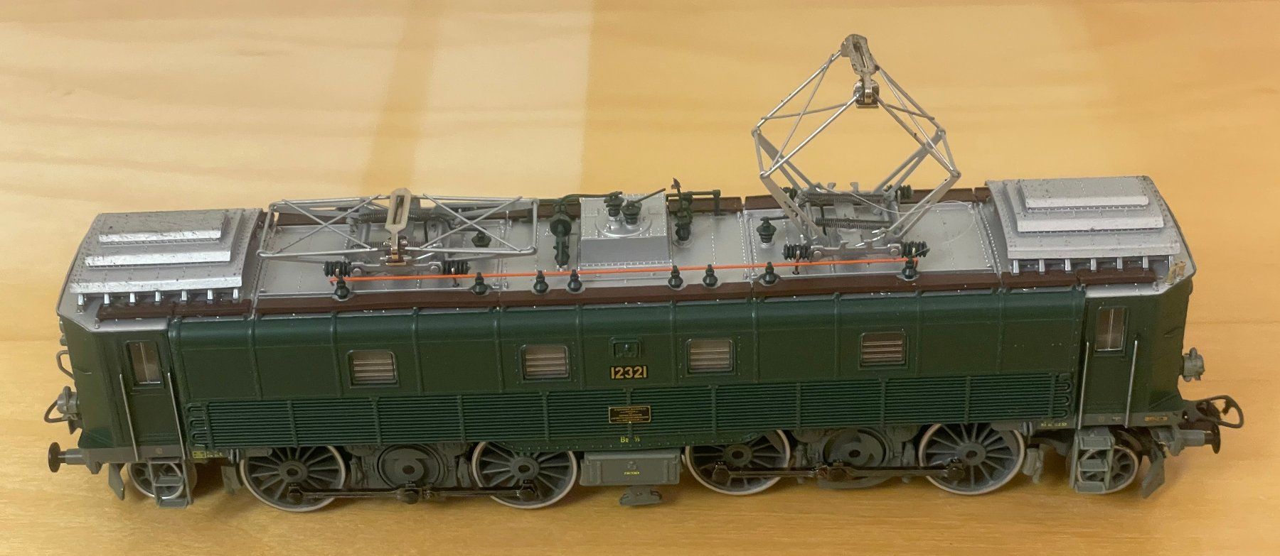 Roco Modellini di ferrovie: H0 SBB Be 4-6 12321, Roco 63532 – Usato da Pfäffikon SZ venduto da howi-CH 6