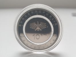 🇩🇪🇪🇺Germany 10 Euro 2019 UNC. Polymer Ring - In der Luft