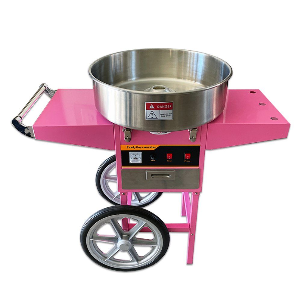 Elettrodomestici da cucina: ZUCKERWATTE MASCHINE MIT WAGEN – Nuovo e nell'imballaggio originale da Tesserete venduto da Happyair-Schweiz 1