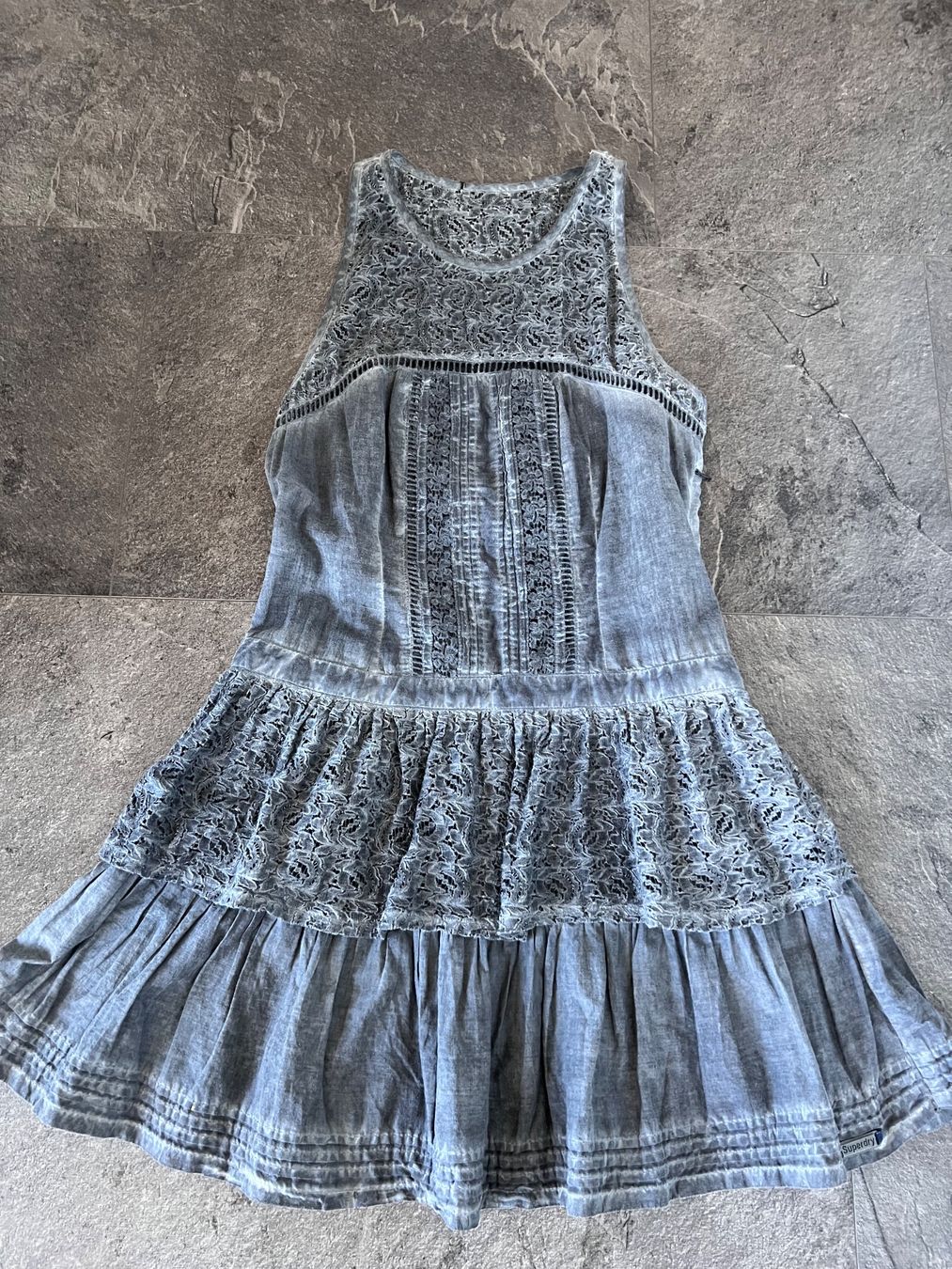 Superdry Vestiti: Superdry Spitzen - Sommerkleid, Gr.S – Usato da Walzenhausen venduto da Cerna007