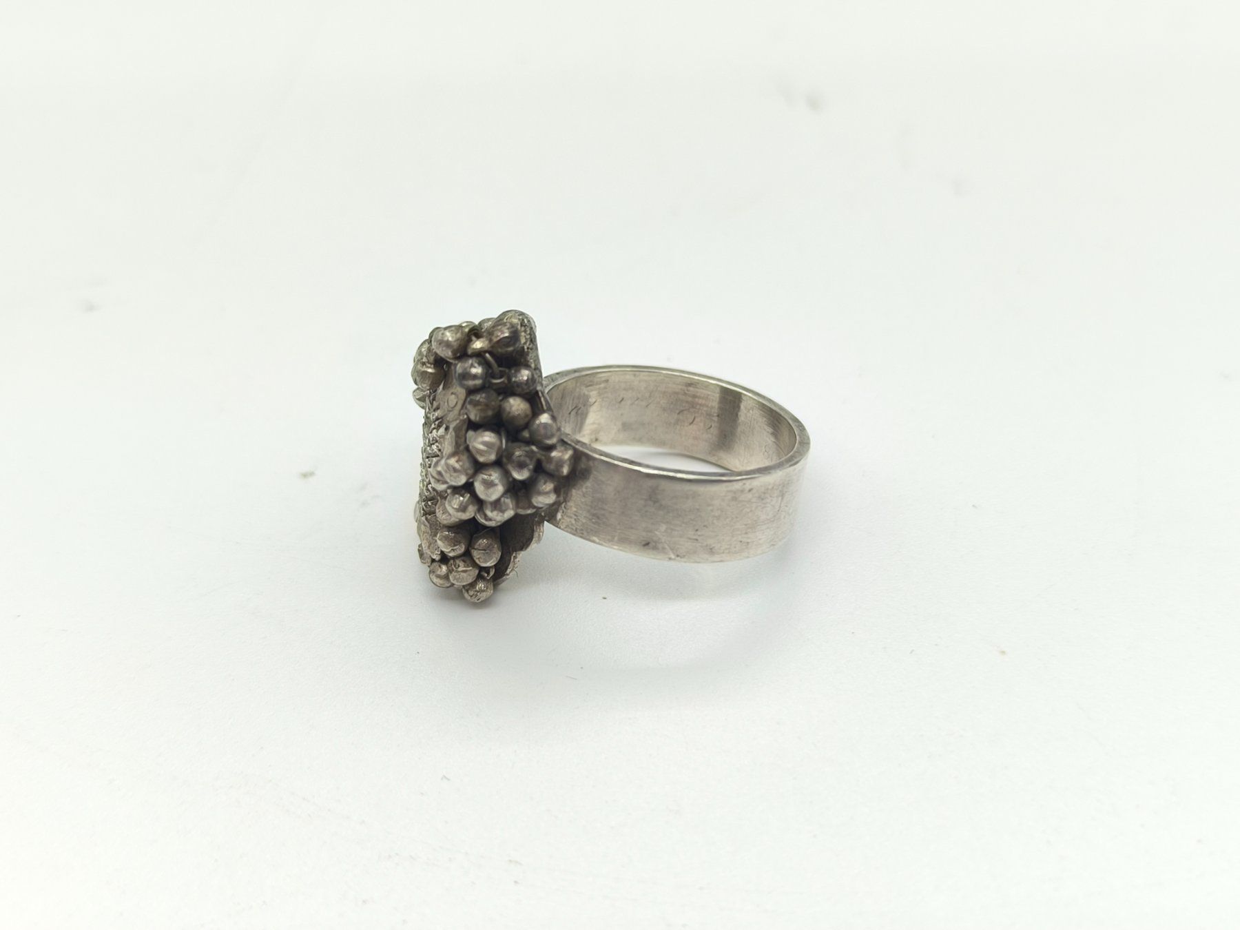 Anelli: Vintage 800 Silber Ethno Statement Ring 14,7g Gr. 56 – Usato da Rüti ZH venduto da Restwert_Rueti_ZH 2