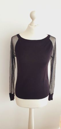 Pullover Patrizia Pepe schwarz Grösse 34