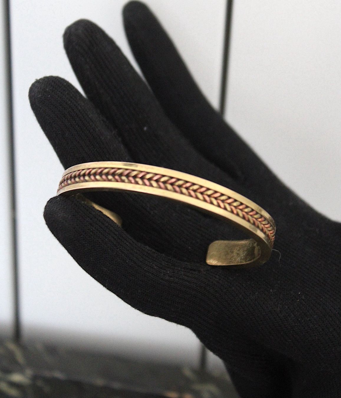 Bracciali & Braccialetti: Vintage Armband  Messing & Bronze, – Usato da Locarno venduto da madame-tus-sauds