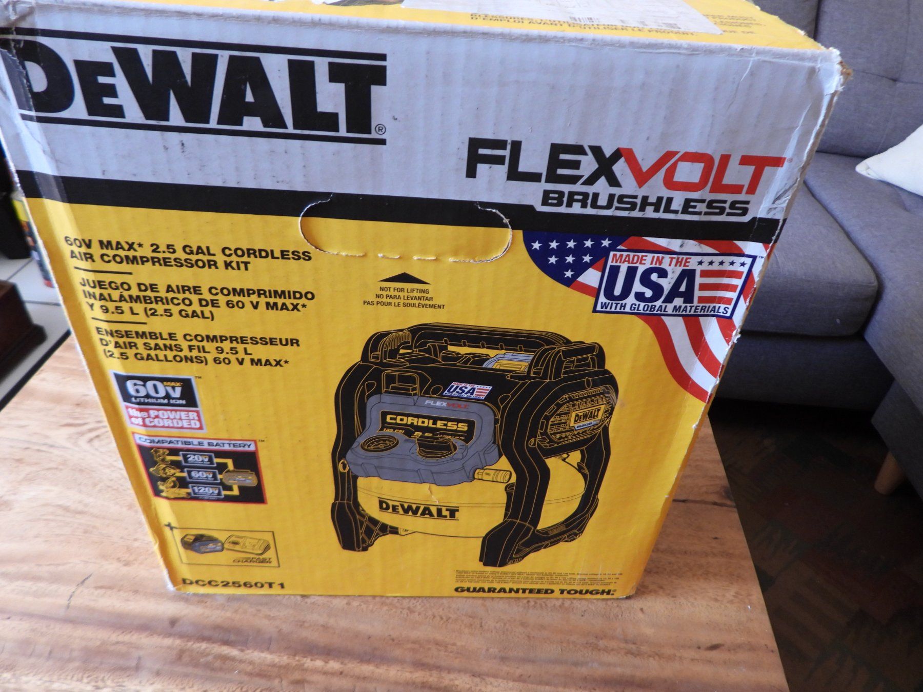 Dewalt Compresseurs: Dewalt Flexvolt Air Compressor Brushless Made in USA – D'occasion à Tavannes par jimananas 8