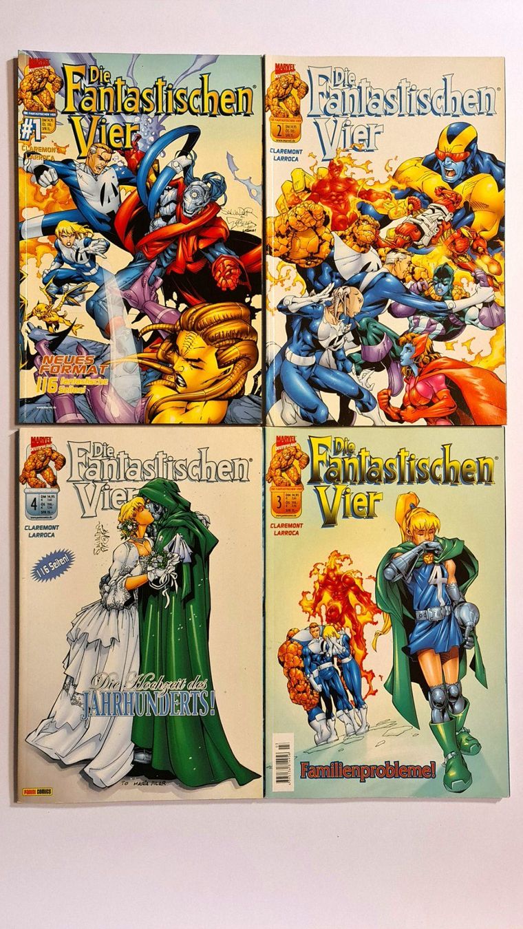 Fumetti: Die Fantastischen Vier Comic Hefte, 1- 12, Marvel – Nuovo (secondo la descrizione) da Aesch BL venduto da pri_fp8t 1
