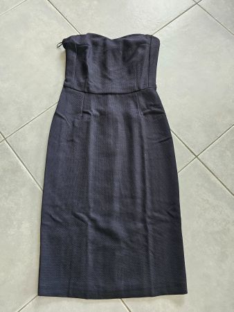 Robe bustier Sisley noire élégante taille S/CH 36