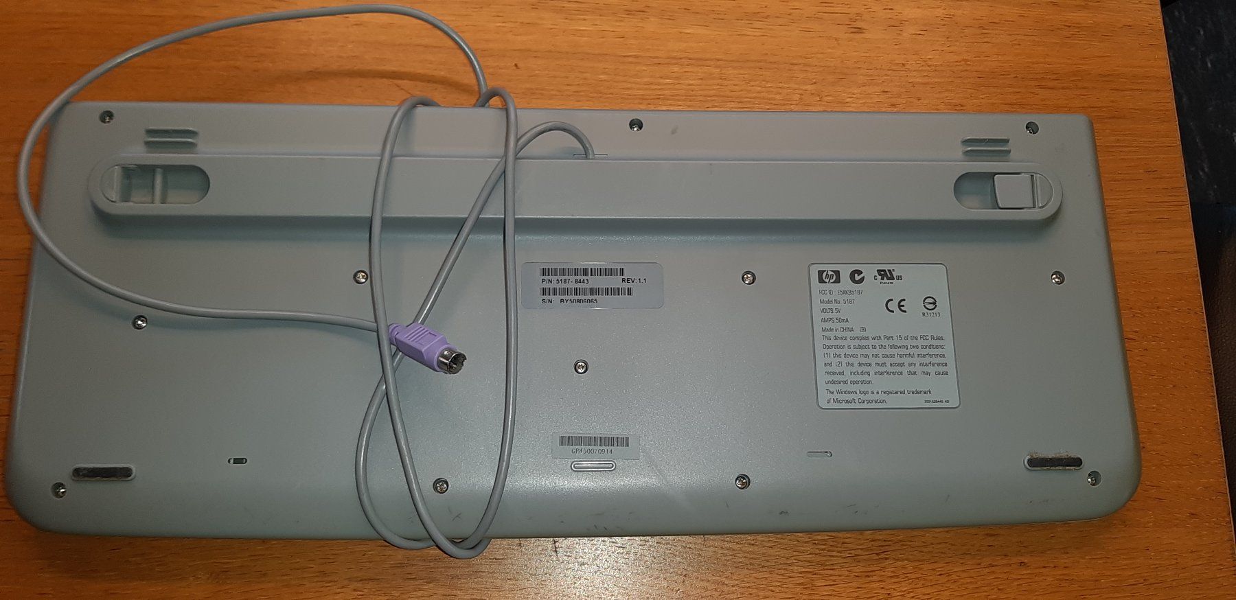 Tastiere: Altes HP Keyboard/Tastatur 5187-8443 silver grey – Usato da Henggart venduto da hen_9f22 1