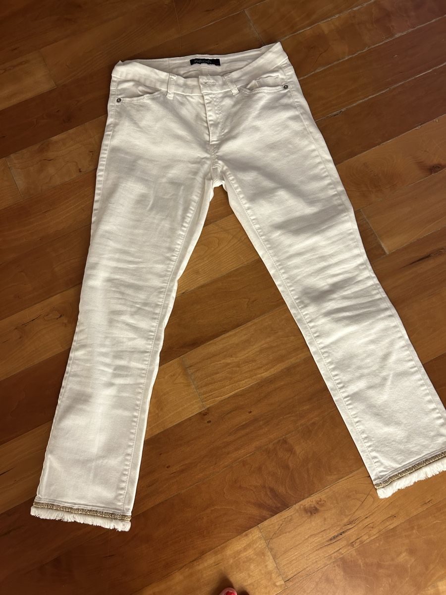 Marc Cain Pantaloni: Marc cain, Hose weiss, N2, gebraucht – Usato da Uetikon am See venduto da Buerchi