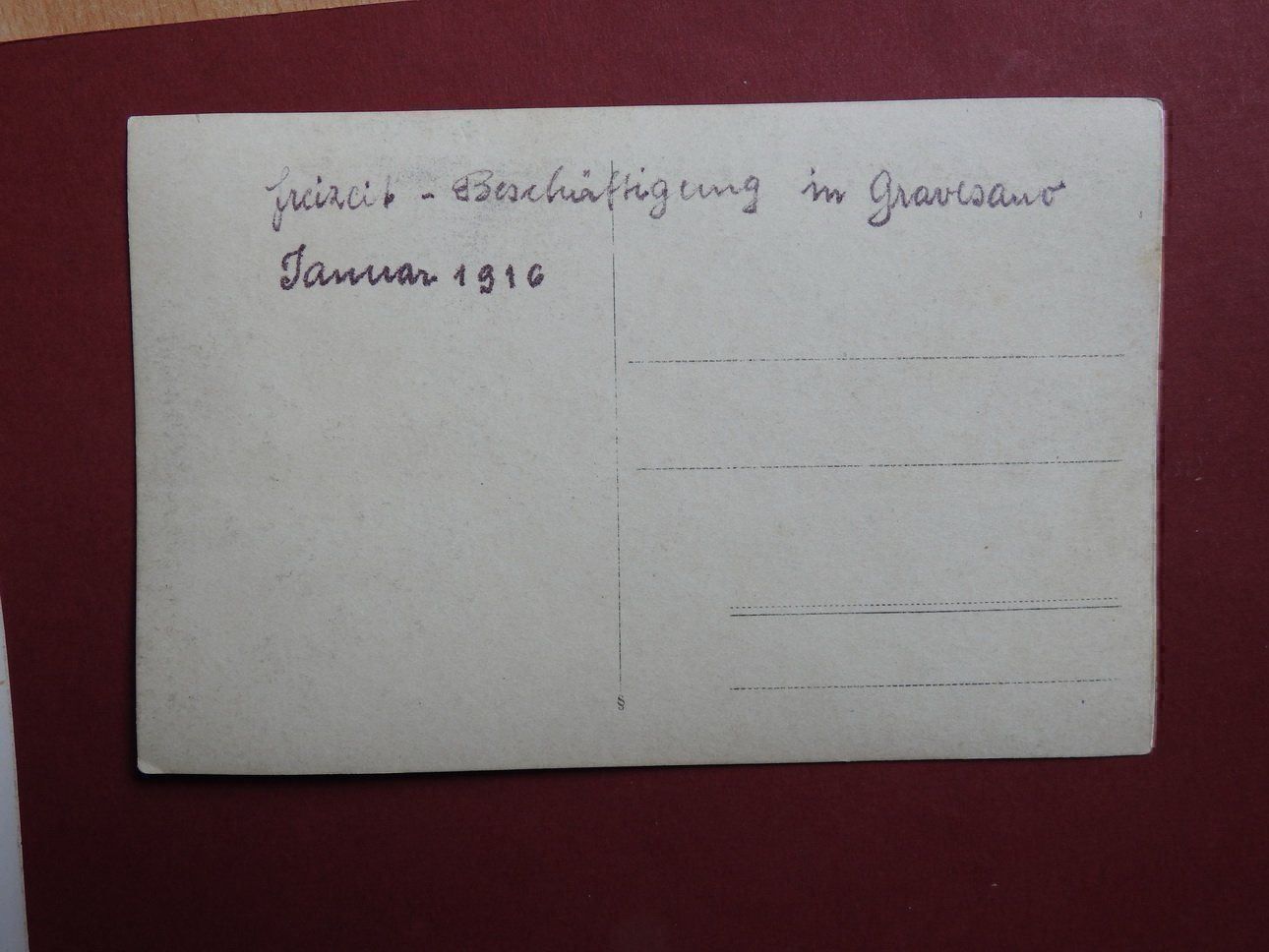 Cartoline postali: 3 AK Jan.1916 Gravesano – Usato da Rain venduto da 999-800-K 2