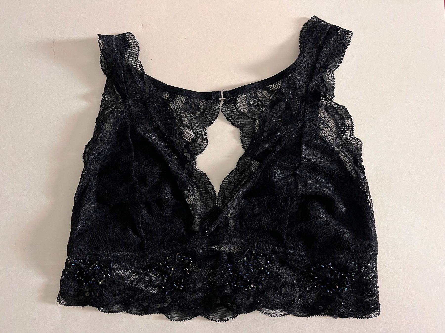 Altra biancheria intima: PETITE FLEUR, Spitzen-Bralette, Grösse 85B, Farbe Schwarz – Nuovo e nell'imballaggio originale da Rudolfstetten venduto da gst_g7xl 6
