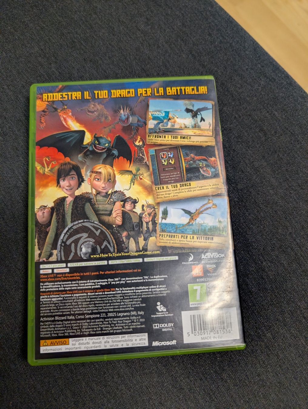 Spiele: Dragon trainer Microsoft Xbox 360 – Gebraucht aus Giubiasco von Ticinerd 1