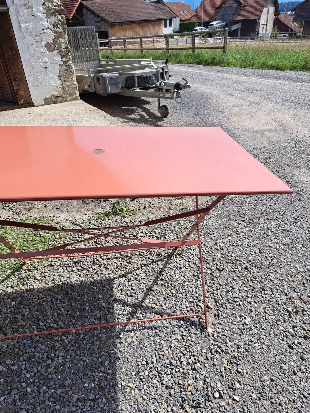 Tavoli: Metall Garten Tisch klappbar – Usato da Obfelden venduto da Alf2005 1