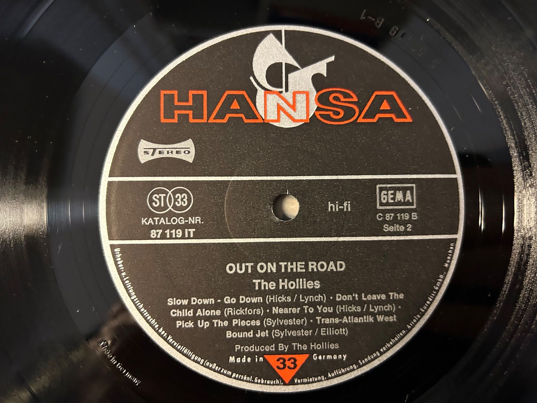 Dischi in vinile: The Hollies - Out On The Road – Usato da Aesch BL venduto da BlueMusicRecords 5