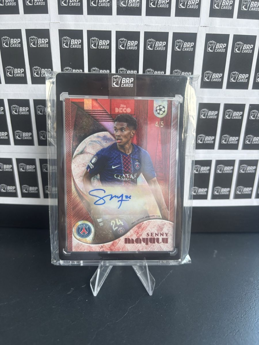 Topps Carte collezionabili: TOPPS Deco Senny Mayulu /5 – Nuovo (secondo la descrizione) da Hunzenschwil venduto da rap_7tw9