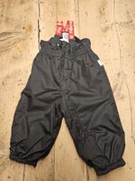 Reima Schneehose Latzhose Grösse 74/80 Winterhose schwarz
