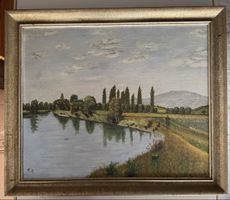 Original Ölgemälde 1947 – signiert E.R. - E. Roth-Vogt