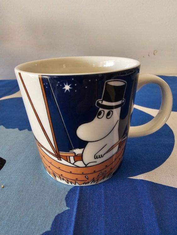 iittala Arabia Finland Mumin Moomin Tasse Stinky grau (Neu (gemäss