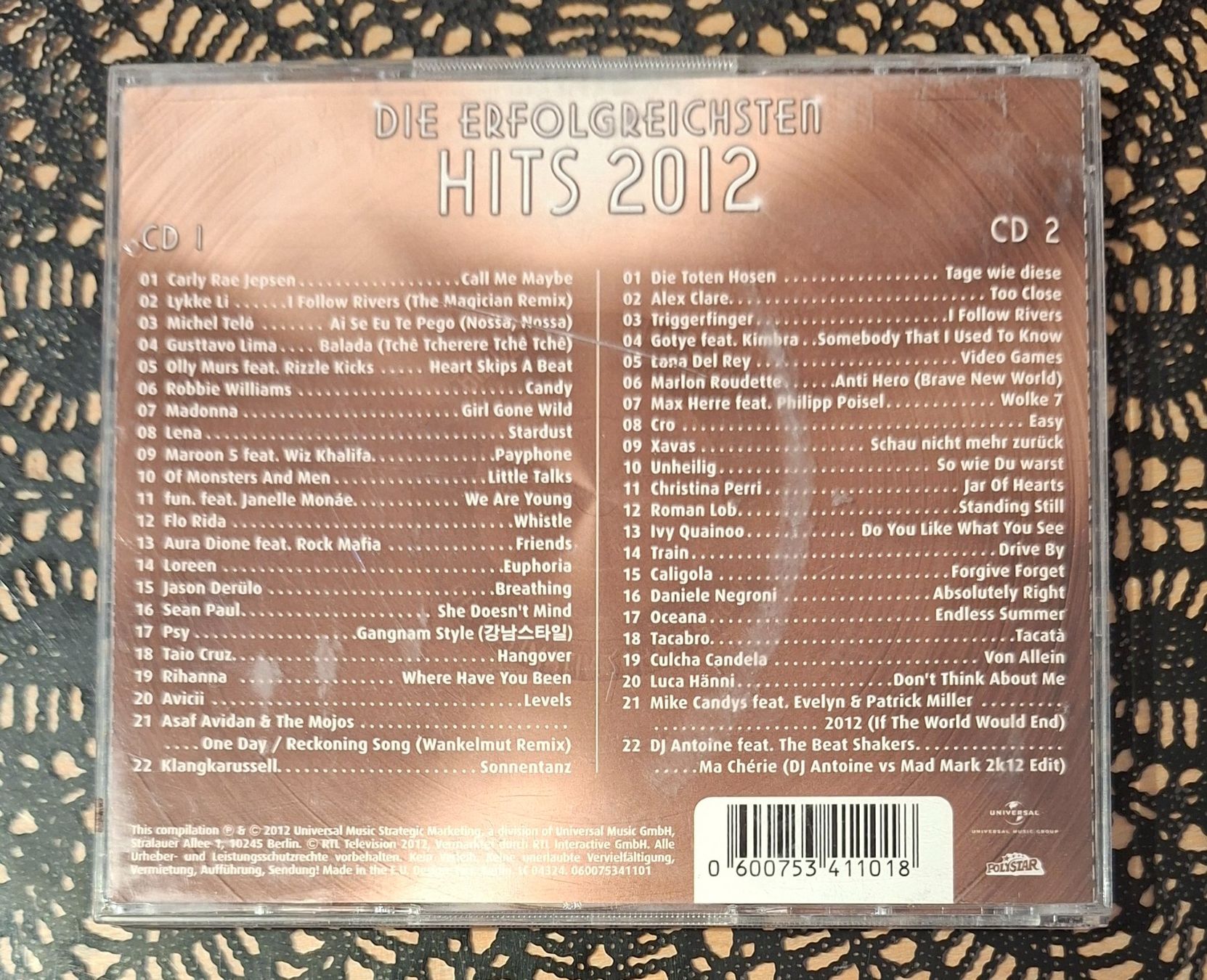 CDs: Die Ultimative Chartshow - Hits 2012, 2CD Compilation 2012 – Gebraucht aus Schönenberg TG von breiti12 1