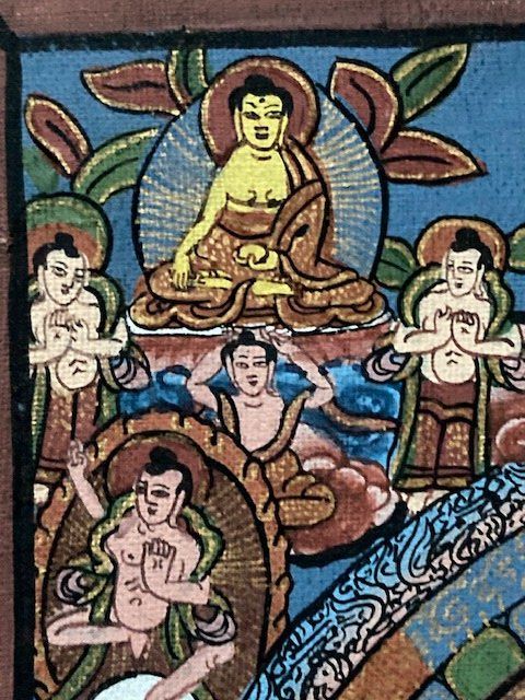 Tutte le decorazioni: Ancien mandala tibétain peint – Usato da Onex venduto da gga_5vcf 2