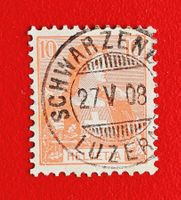 HELVETIA 104 VOLLSTEMPEL SCHWARZENBERG MALTERS LUZERN 1908