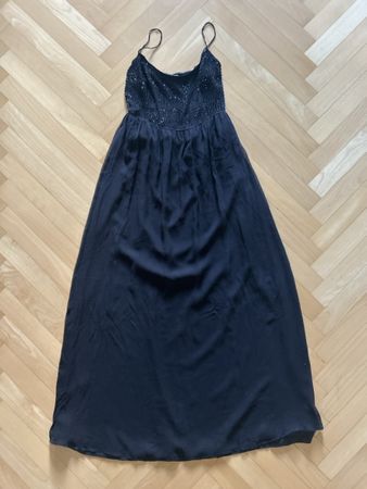 CALVIN KLEIN Maxikleid Seide Grösse S/ M