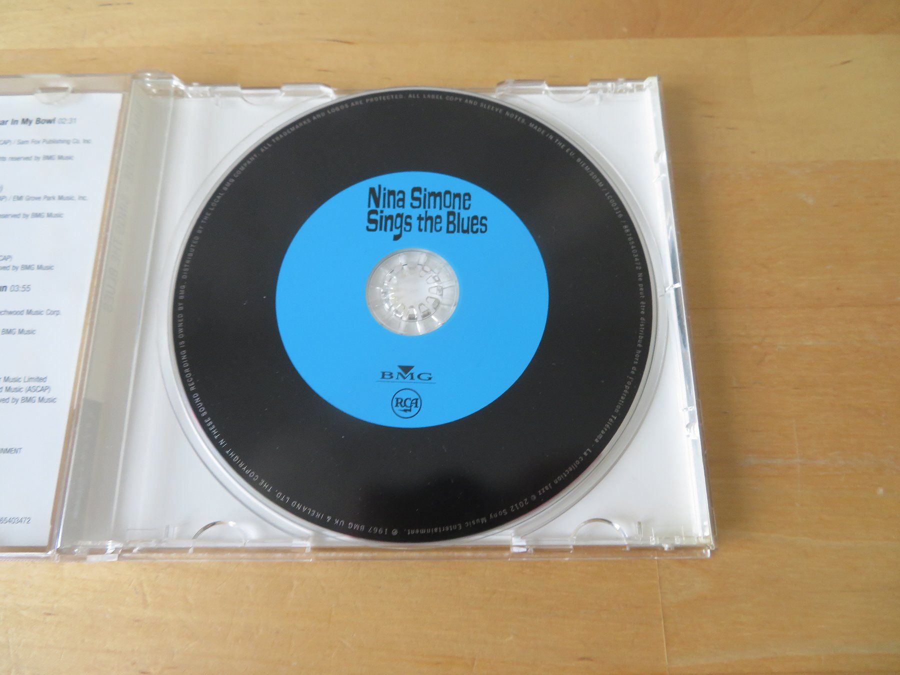CDs: NINA SIMONE "Sings the Blues" – Gebraucht aus zürich von Goldimmund 3