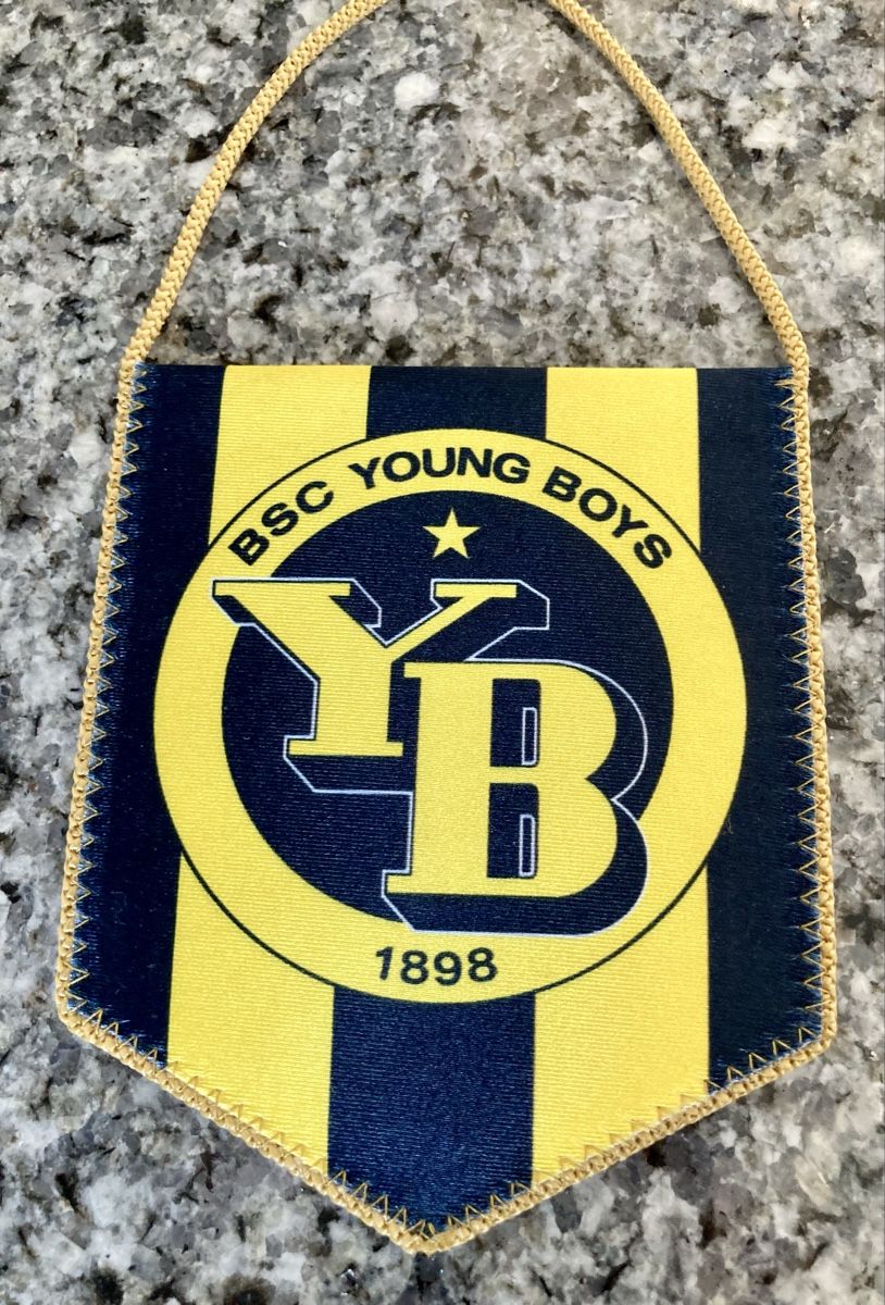 Bandiere: BSC Young Boys YB Wimpel – Usato da Thun venduto da Alpen69 1