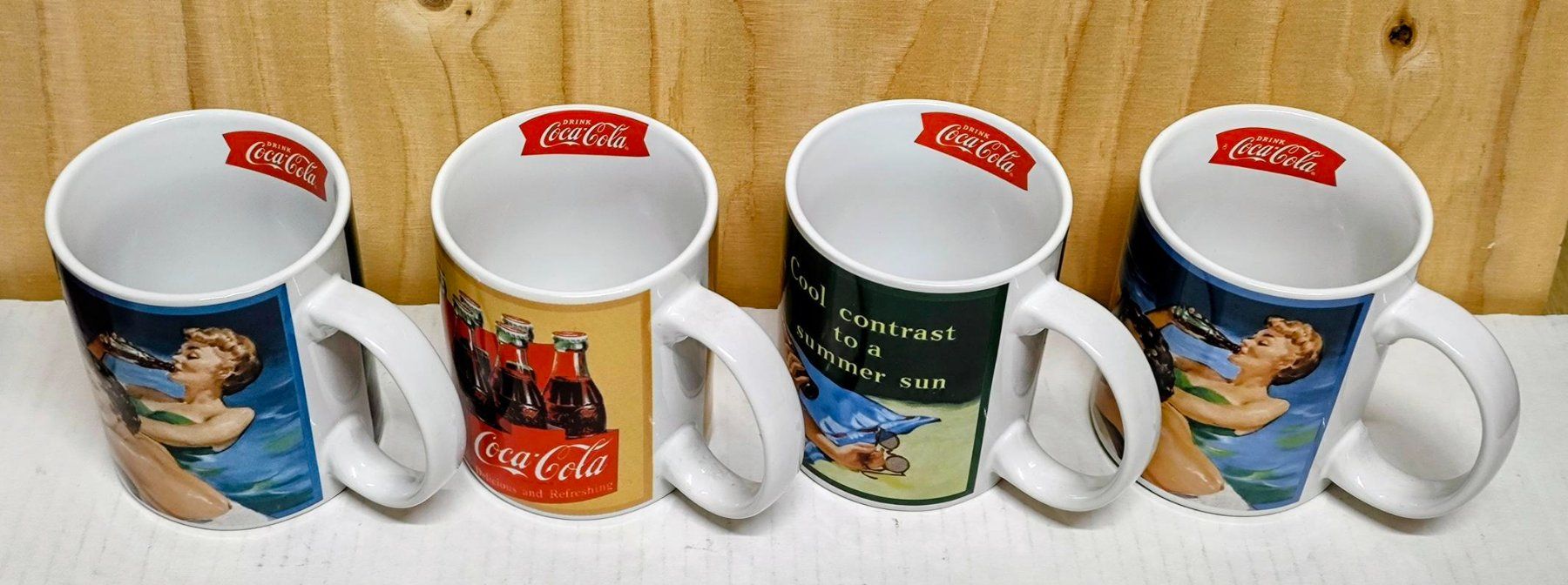 Tazze: 4 Coca-Cola Tassen – Nuovo (secondo la descrizione) da Pfäffikon ZH venduto da Colacity 3
