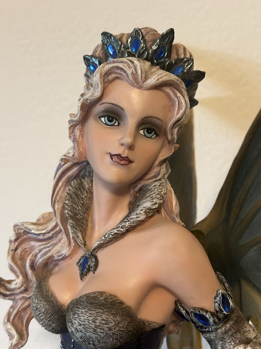Statuette: Statuette féerique d'hiver avec loup – Nuovo (secondo la descrizione) da Cugy FR venduto da luc_7q2j 2
