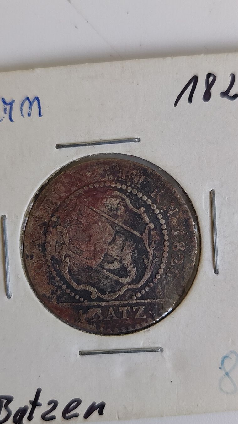 Tutti le monete: 1 Batzen 1826 Bern (WA3) – Usato da Neuenhof venduto da bro_9zsg 1