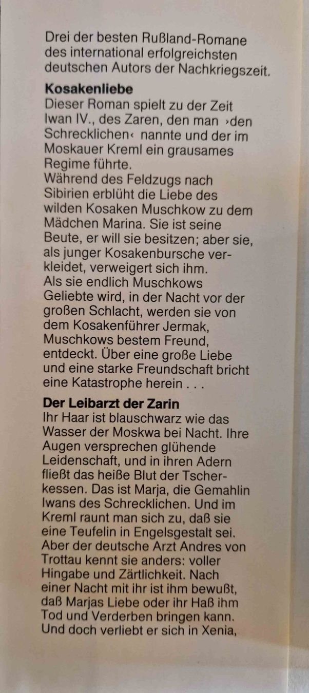 Libri: Konsalik - Taigasinfonie – Usato da Schwanden GL venduto da Afredolino 1