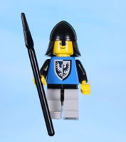LEGO Minifigur Black Falcon - Light Gray Legs