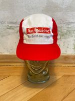 Vintage 80s Bike Cap La Suisse Zeitung