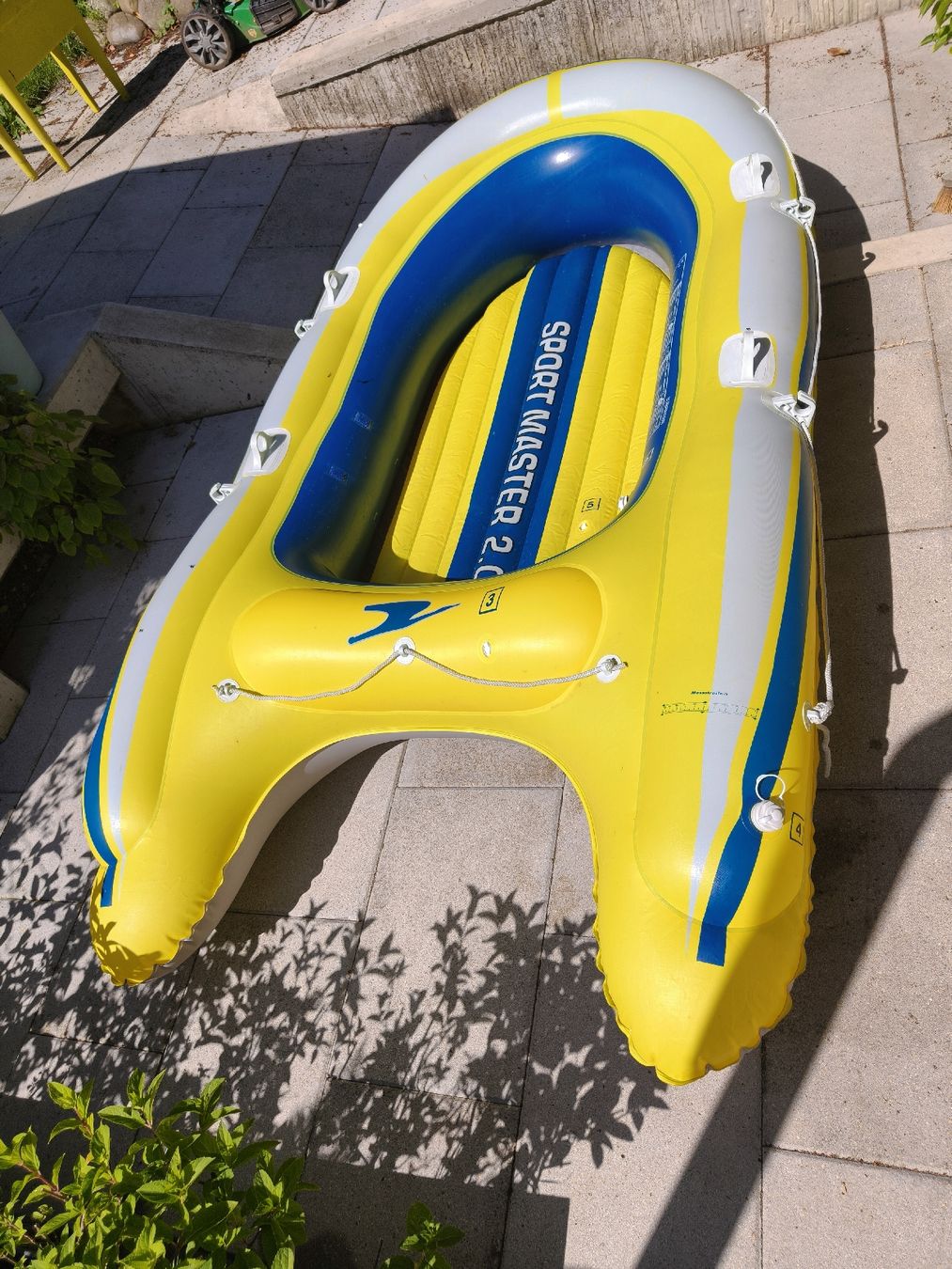 Boote: Schlauchboot Gummiboot mit Paddel – Defekt aus Hemmental von speed-shop 2