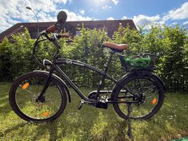 Elektro Velo VARANEO mit Korb,Schloss und neuem Helm
