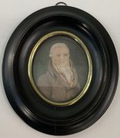 Portait d’homme miniature