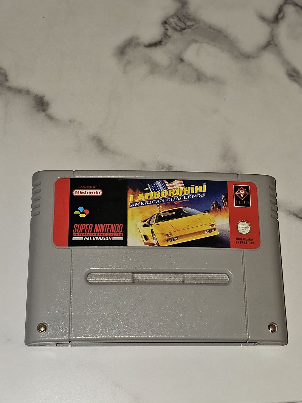 Nintendo Giochi: Lamborghini Challenge SNES - Rare et Rapide ! PAL Version – Usato da Bulle venduto da Bflowx