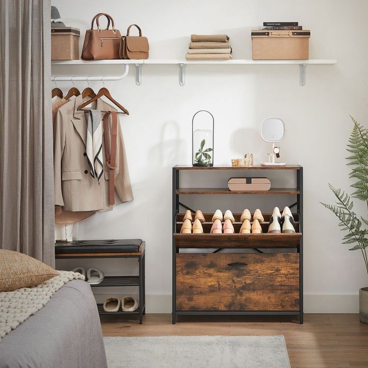 Armadi: Schuhschrank 2 Klappen 2 Fächer Flur 60x30x95 SOFIA – Nuovo e nell'imballaggio originale da Lachen SZ venduto da MAMORU-MOEBEL 3