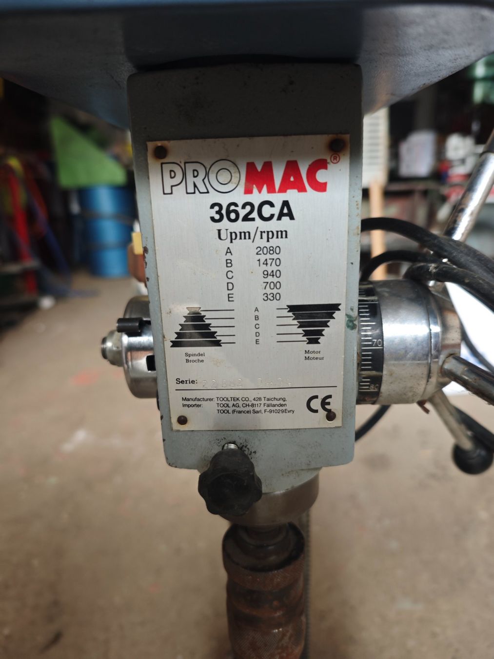 Promac Bohrmaschinen: ProMac 362CA – Gebraucht aus Oberhasli von Steyr8180