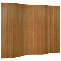 Cloison de séparation marron largeur 250 cm hauteur 165 cm b