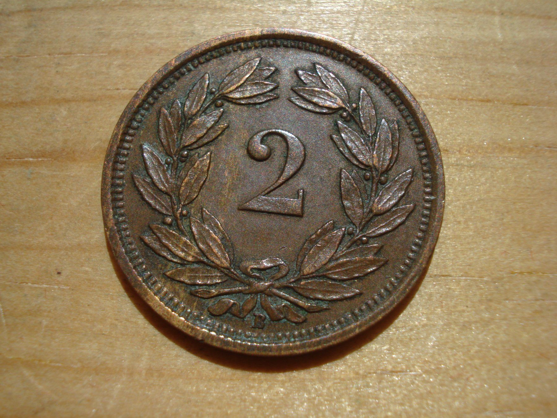 Tutti le monete: (N2) 2 Rappen 1927 – Usato da Erlach venduto da Net-Coins 1