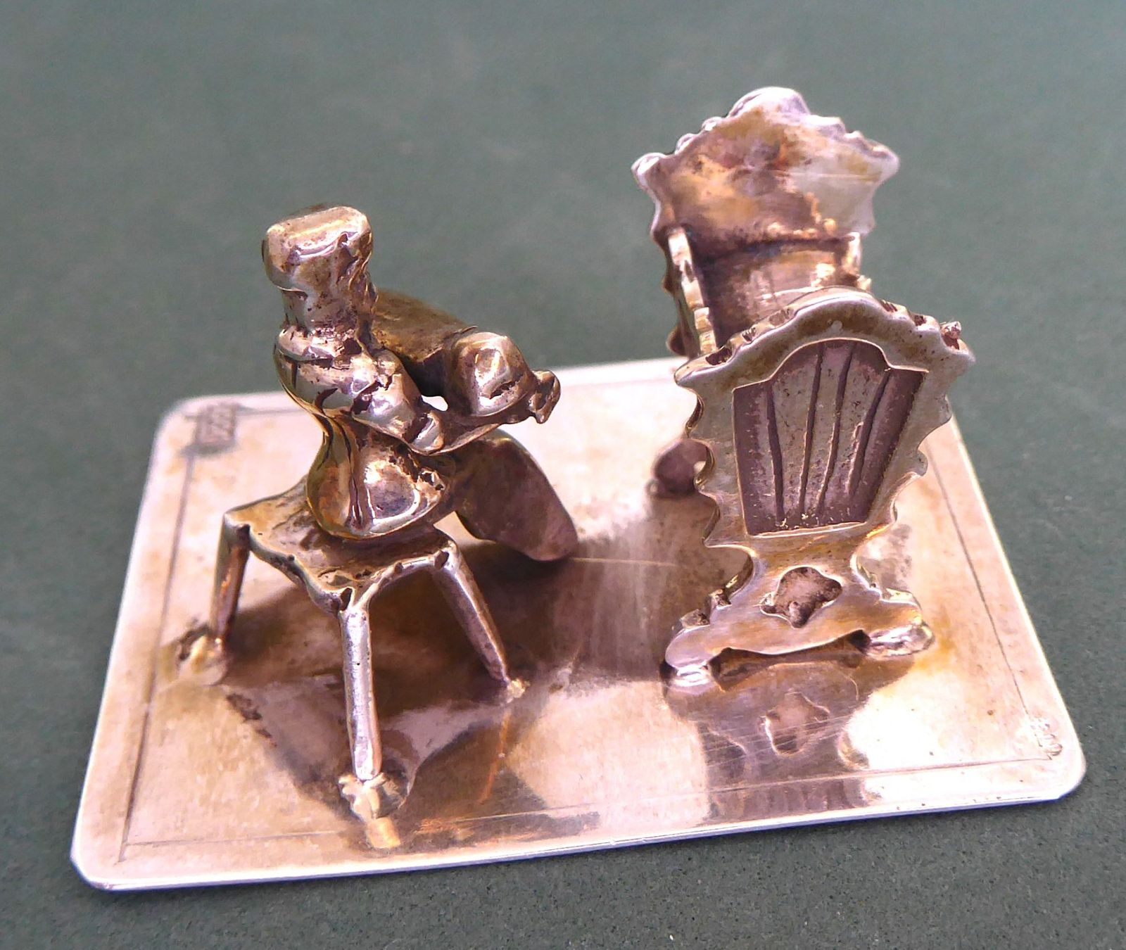 Figuren: Kleine Figur, Mutter und Kind 800 Silber vor 1953 – Gebraucht aus Muri AG von silvermouse007 2